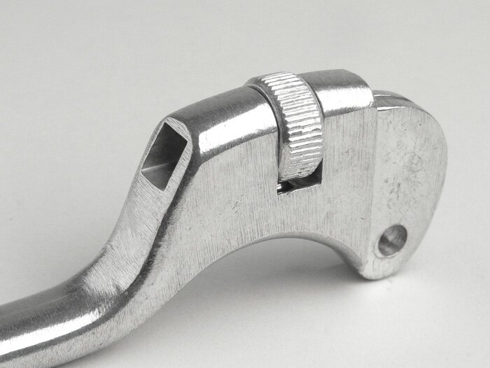 Leva del freno - Set di leve della frizione - QUALITA' OEM, regolabile sport - Vespa PX, Rally180 (VSD1T), Rally200 (VSE1T), Sprint, V50, PV125, ET3 - Alluminio