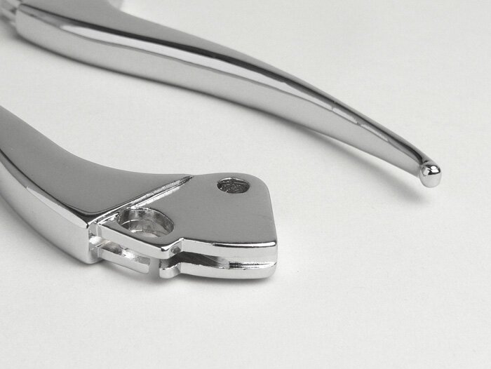 Brake and clutch lever set -OEM QUALITY, without ball end- VB, VS2T-VS5T, GS2-GS3 - chrome