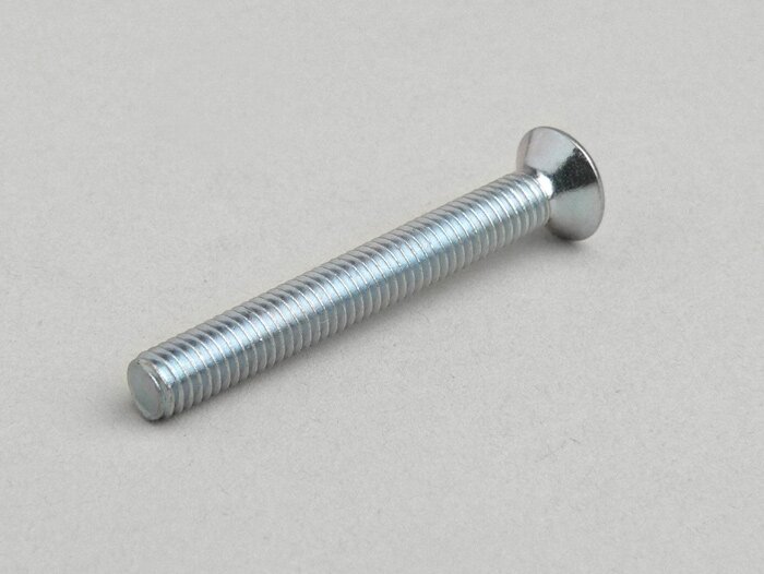 Vite a testa svasata -DIN 966- M5 x 40 (utilizzata per scatola cavi Vespa PX, T5 125cc, Rally180 (VSD1T), Rally200 (VSE1T), Sprint150 (VLB1T), TS125 (VNL3T), GT125 (VNL2T), GTR125 (VNL2T), GL150 (VLA1T), Super, V50, V90, SS50, SS90, PV 125, ET3)