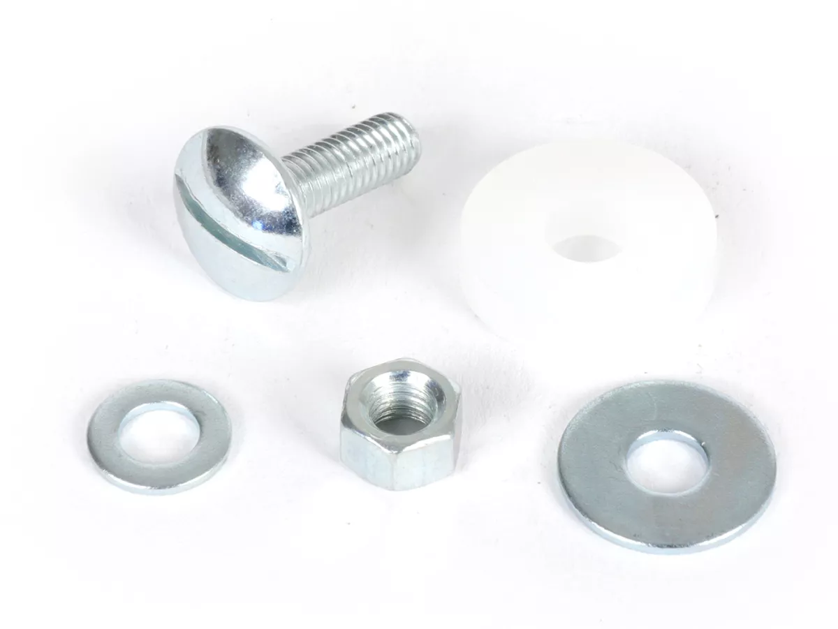 Set sekrup spakbor -CIF 5 buah - Vespa Smallframe V50, 50N, PV, ET3 - digunakan untuk memasang spakbor ke sisi tabung kemudi