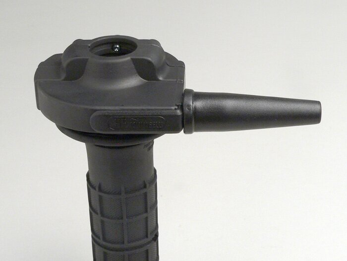 Presa rapida dell'acceleratore -TOMASELLI Ø=22mm verticale- Nero