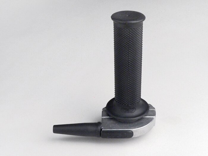 Quick action throttle grip -TOMASELLI Ø=22mm vertical- Alloy