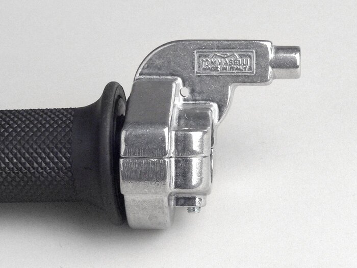Snelle gashendel -TOMASELLI Ø=22mm horizontaal- aluminium