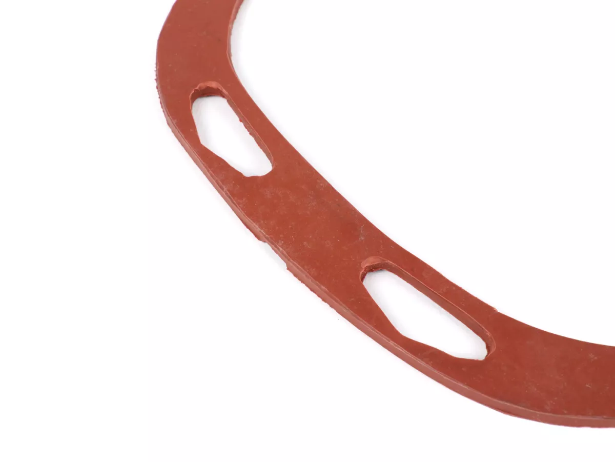 Gasket fuel tank/frame -OEM QUALITY- Vespa all Largeframe models (1957-) - rubber