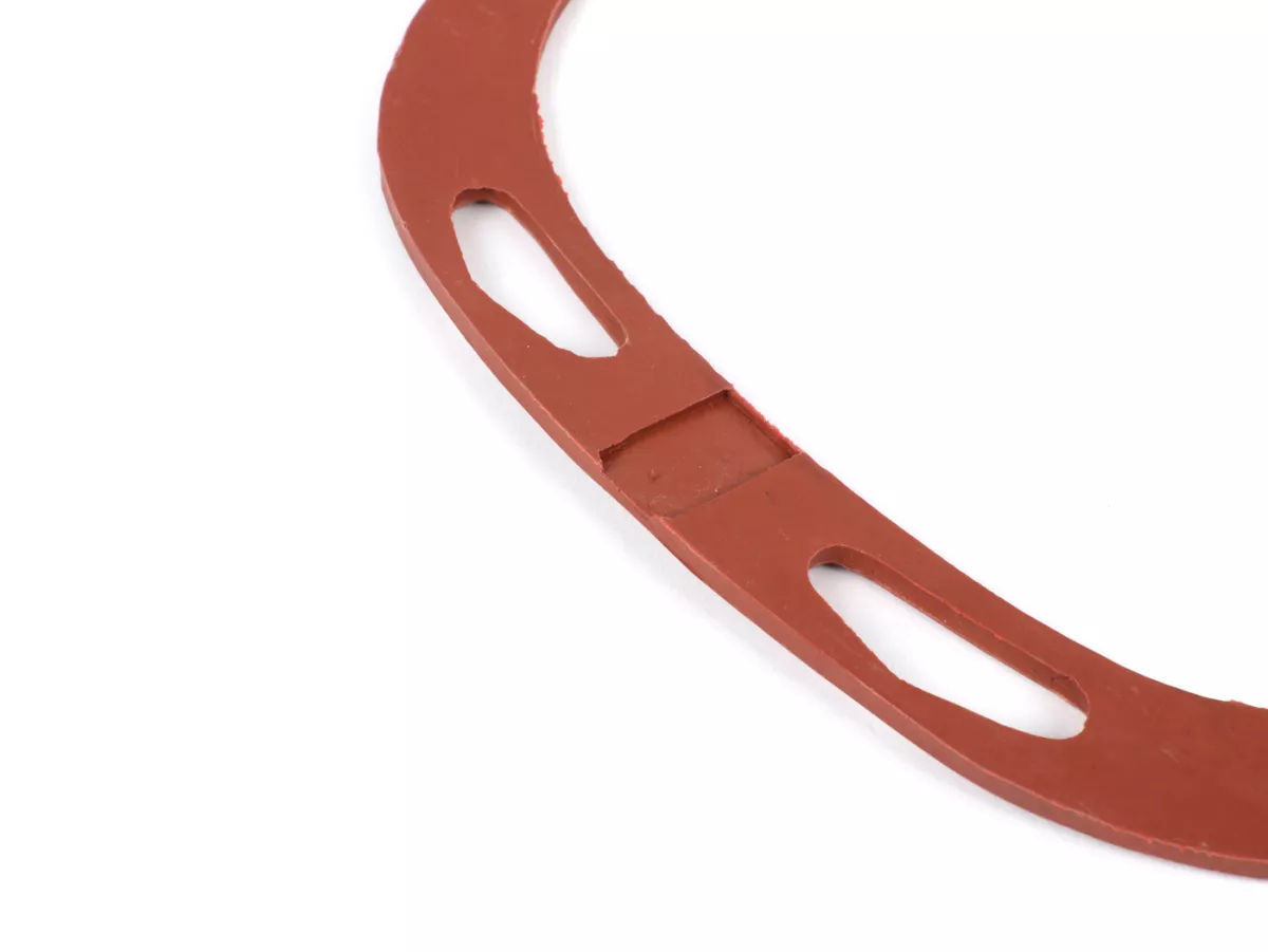 Gasket fuel tank/frame -OEM QUALITY- Vespa all Largeframe models (1957-) - rubber