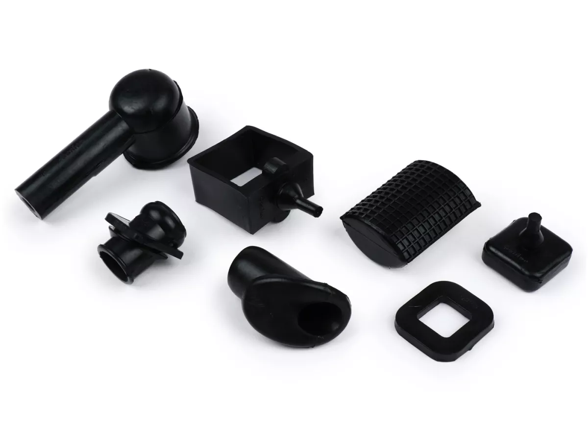Rubber onderdelen set -OEM KWALITEIT- LML Star/Deluxe - XL - 31 stuks - ook geschikt voor Vespa PX Lusso (vanaf 1984)
