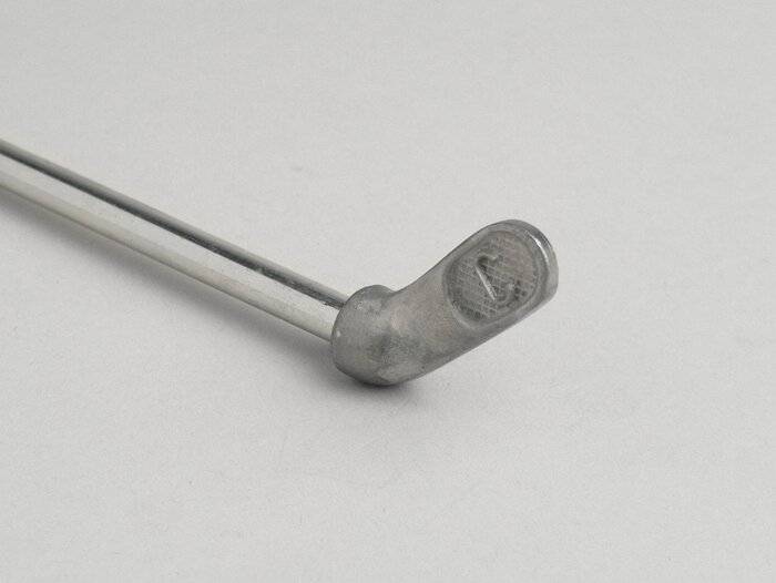 Tirette de robinet d’essence -CIF- Vespa V50, V90, SS50, SS90, PV125, ET3 - métal