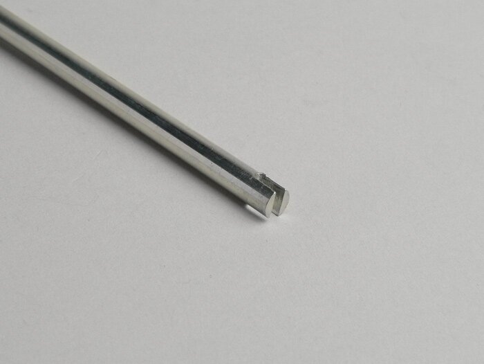 Tirette de robinet d’essence -CIF- Vespa V50, V90, SS50, SS90, PV125, ET3 - métal