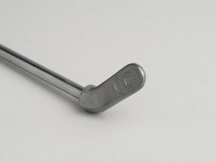 Fuel tap lever -CIF- Vespa Sprint (VLB1T), Sprint Veloce (VLB1T), GT125 (VNL2T), GTR125 (VNL2T), Super (VBC1T, VNC1T), SS180 (VSC1T), GS160 / GS4 (VSB1T), GL (VLA1T), VBB, VNB - metal