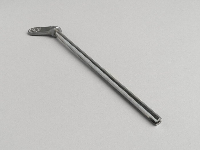 Fuel tap lever -CIF- Vespa Sprint (VLB1T), Sprint Veloce (VLB1T), GT125 (VNL2T), GTR125 (VNL2T), Super (VBC1T, VNC1T), SS180 (VSC1T), GS160 / GS4 (VSB1T), GL (VLA1T), VBB, VNB - metal