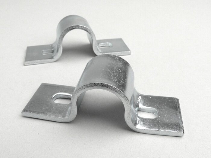 Center stand brackets -OEM QUALITY Ø=20mm- Vespa GS160 (VSB1T), 50S (V5SA1T 50535-), V90 (V9A1T 57885-), V50 Elestart (V5A3T 5308, V5B2T, V5B4T), PV125 (VMA2T 52767-), V50 Special (V5A2T 77696-, V5B1T, V5B3T), V50 R (V5A1T 789905-), 50 Sprinter (V5SS2T 42