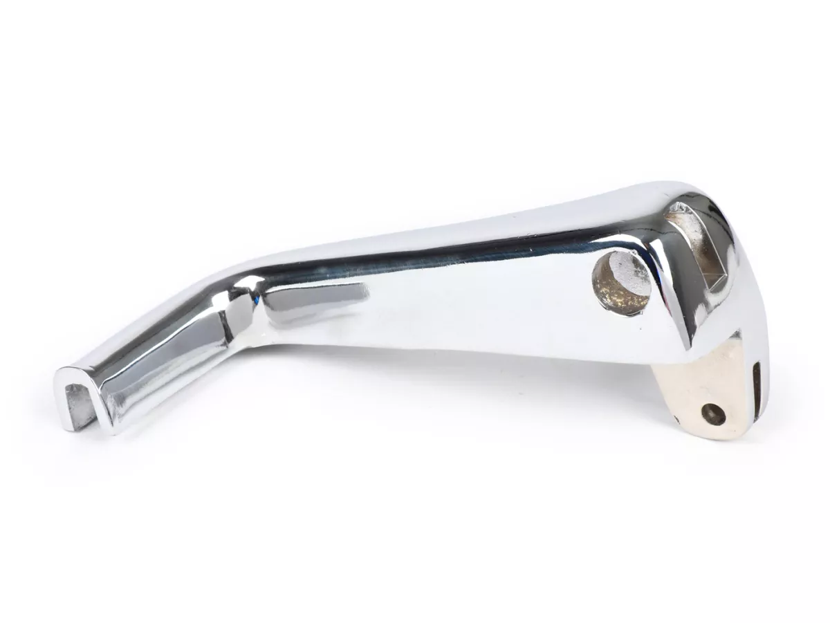 Brake pedal -OEM QUALITY- Vespa Rally180 (VSD1T), Rally200 (VSE1T), Sprint150 (VLB1T), TS125 (VNL3T), GT125 (VNL2T), GTR125 (VNL2T), GL150 (VLA1T), Super, GS160 / GS4 (VSB1T), SS180 (VSC1T), VNB, VBB, VNA, VBA, VL, VB - chrome