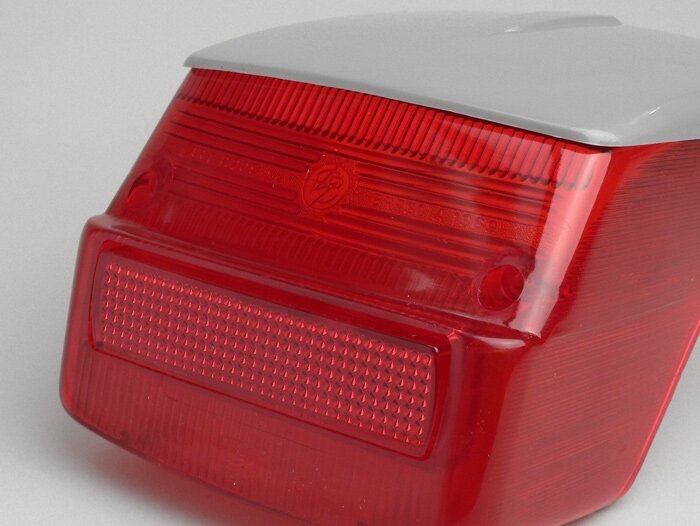 Lensa lampu belakang -BOSATTA- Vespa Rally180 (VSD1T), Rally200 (VSE1T), GTR125 (VNL2T), TS125 (VNL3T), V50 Spezial (Jerman), 50 SR, PV125 (Jerman)