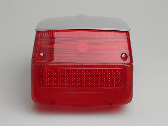 Lensa lampu belakang -BOSATTA- Vespa Rally180 (VSD1T), Rally200 (VSE1T), GTR125 (VNL2T), TS125 (VNL3T), V50 Spezial (Jerman), 50 SR, PV125 (Jerman)
