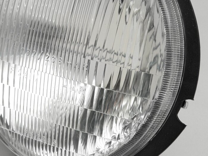Headlight -OEM QUALITY Ø=135mm- PK S (fixed on the side) - Bilux (high beam / low beam)