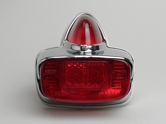 Taillight -BOSATTA Vespa GS - plastic - Chrome