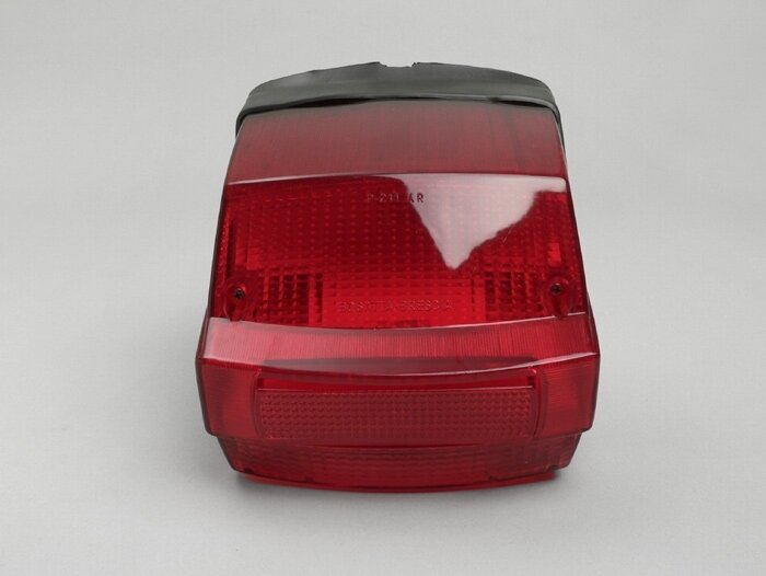 Taillight -BOSATTA- Vespa P (-1984) - red (w/o e-mark)