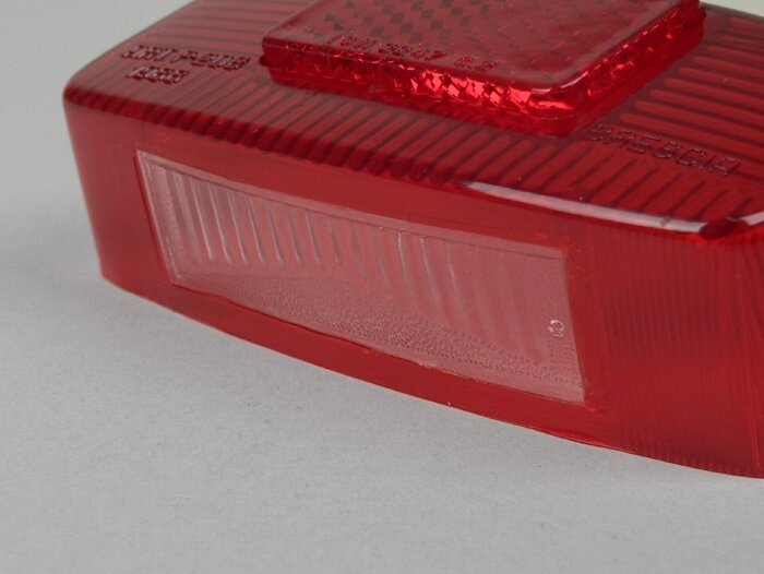 Vitre de feu arrière -QUALITÀ OEM - Vespa Antik grand- Vespa Super (VNC1T, VBC1T), GT125 (VNL2T), Sprint (VLB1T 025479-), SS180 (VSC1T 0018001-)