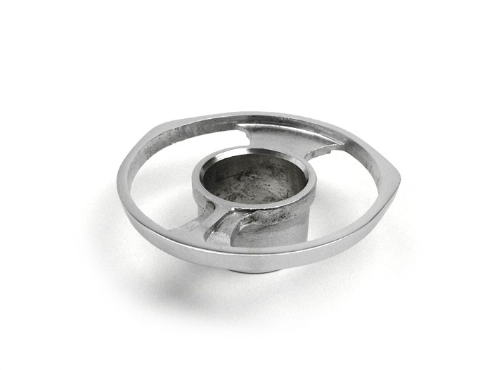 Chroom ring stuur/beenschild -LAMBRETTA- LI (serie 3), LIS, TV (serie 3) - Chroom