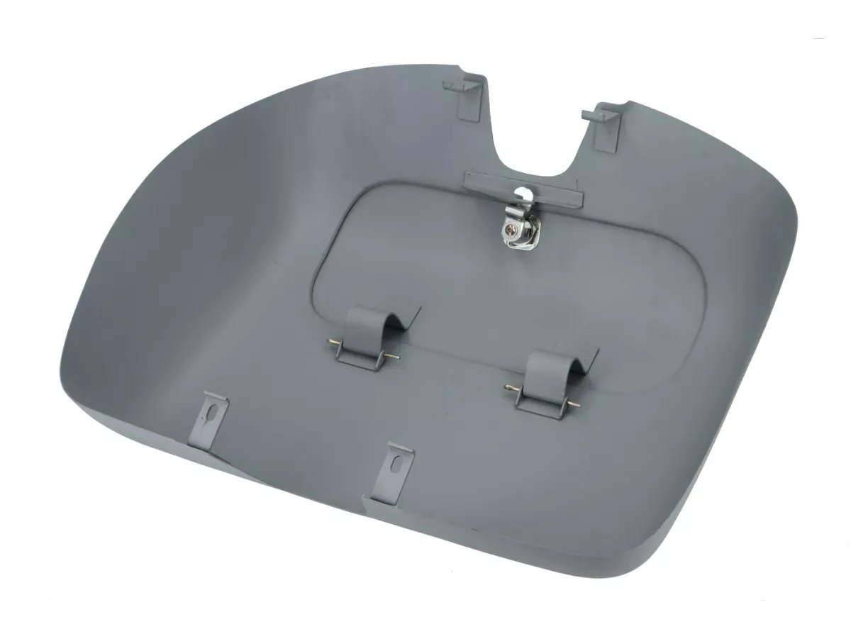 Glove box -OEM QUALITY, metal primed- Vespa GS160 2° (VSB1T, 30201-55506, round lock type) - also suitable for VSB1T, 55507- (square lock type)