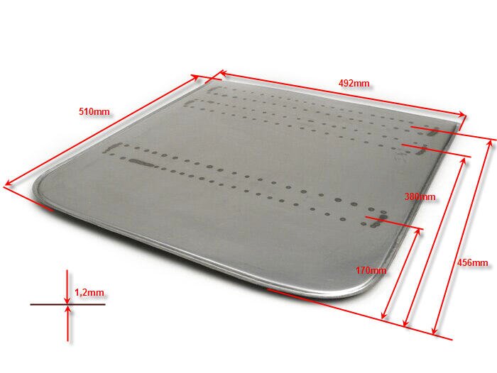 Reparation golvpanel -OEM KVALITET- Vespa GS150 / GS3, VB, VL