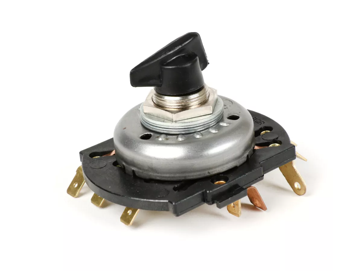 Ignition switch -GRABOR- Vespa Rally180 (VSD1T), SS180 (VSC1T) - 9 plugs