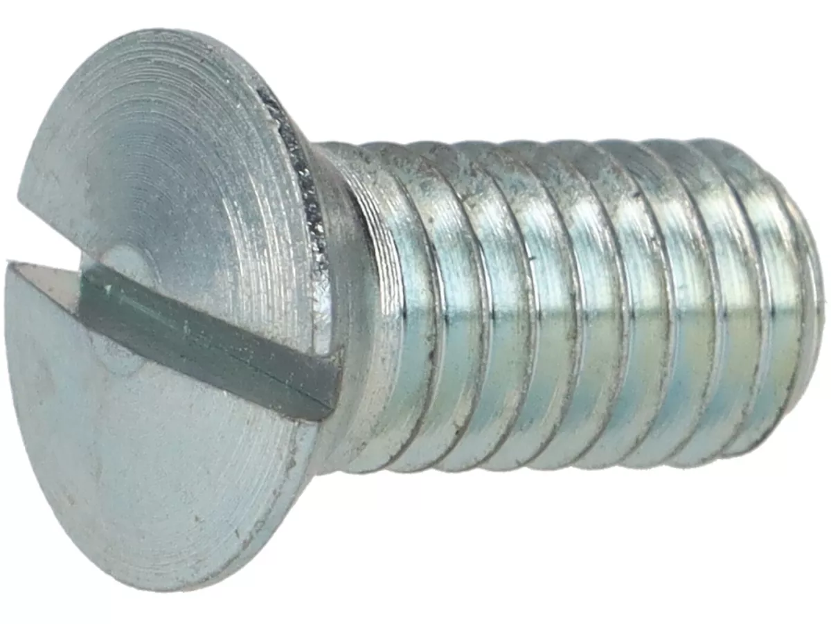 Countersunk head screw -DIN 964- M6 x 12 (used for lightswitch housing Lambretta LI, LIS, SX, TV, DL, GP, J)