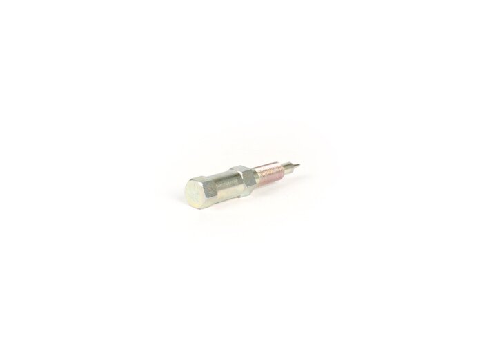 Fuel/air mixture screw -DELLORTO- SI20/20D, SI24/24E, SI24/24H - thread M5 x 0.50mm - thin pin (Ø=0.65mm) - type Vespa PX with Allen screw