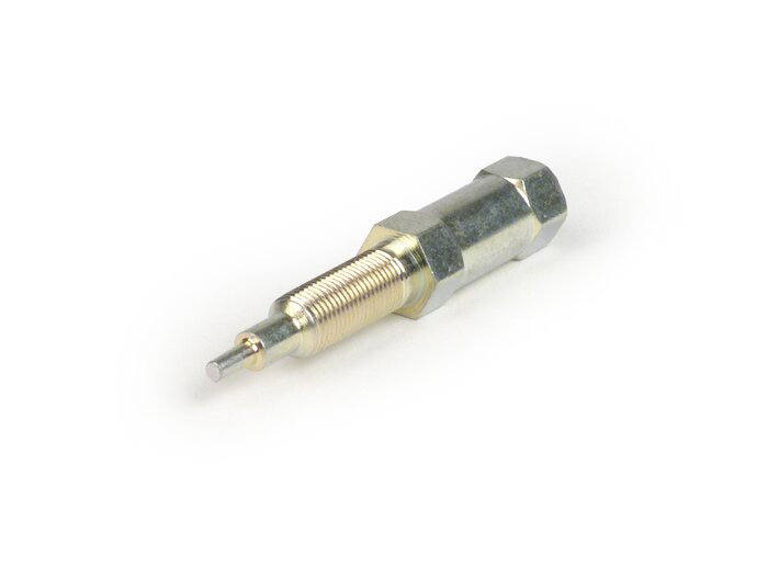 Fuel/air mixture screw -DELLORTO- SI24/24G - thread M5 x 0.50mm - thick pin (Ø=1.5mm) - type Vespa T5 with Allen screw