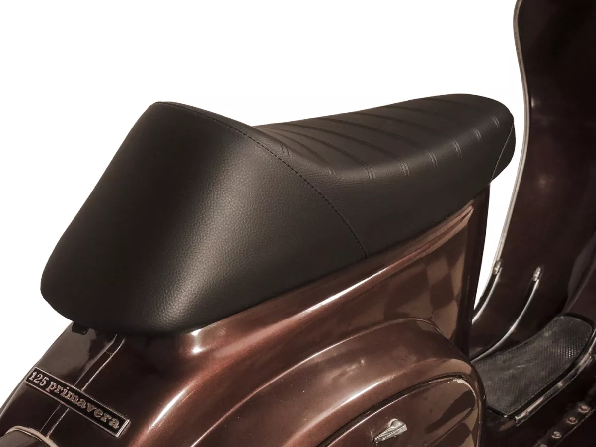 Sittbänk -NISA Corsa- Vespa V50, PV125, ET3 - Svart