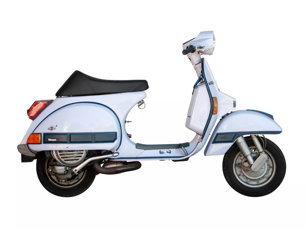 Panchetta -NISA Corsa- Vespa PX - adatta anche per Vespa Sprint, GT, GTR, Super, TS, GL, VNA, VBA, VNB, VBB, T4 - senza serratura