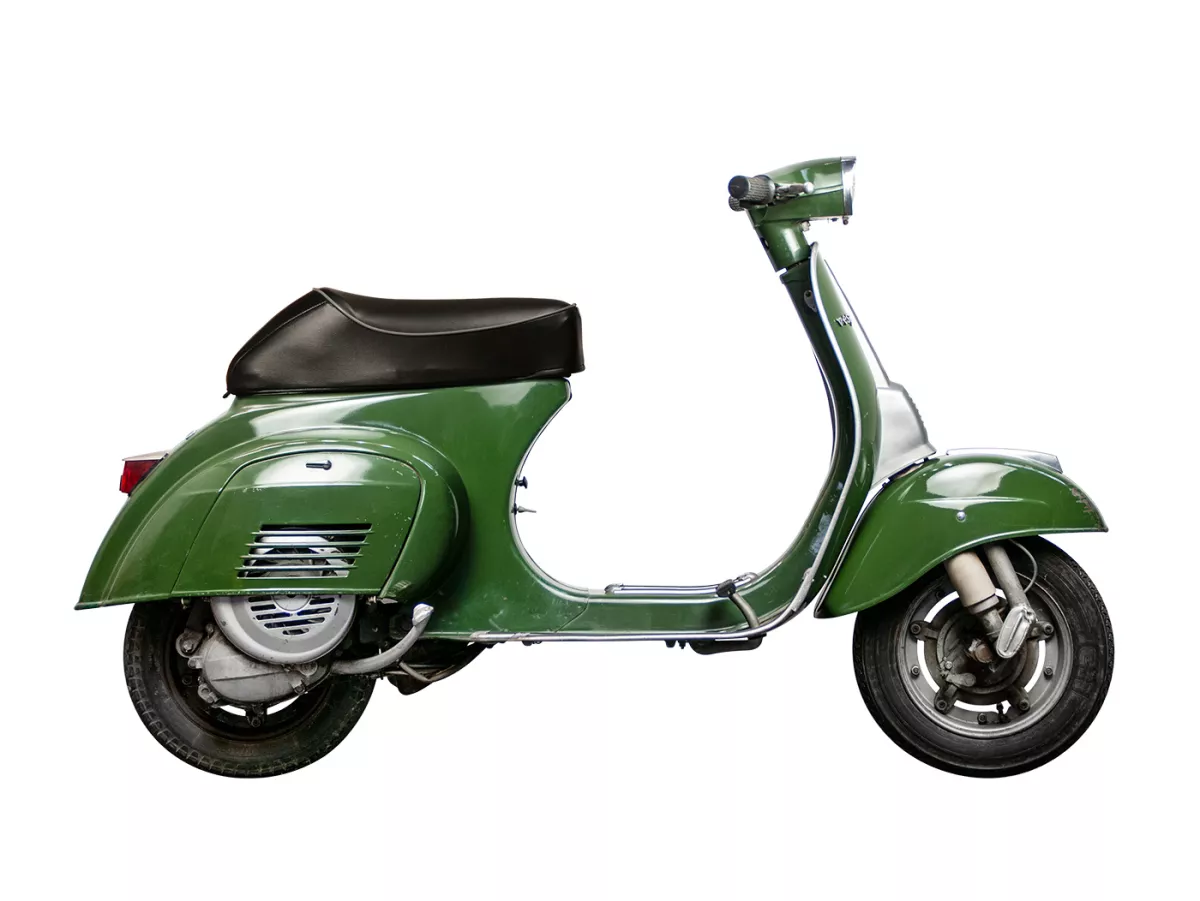 Zitbank -DIEFFE, mono - Vespa V50, PV125, ET3