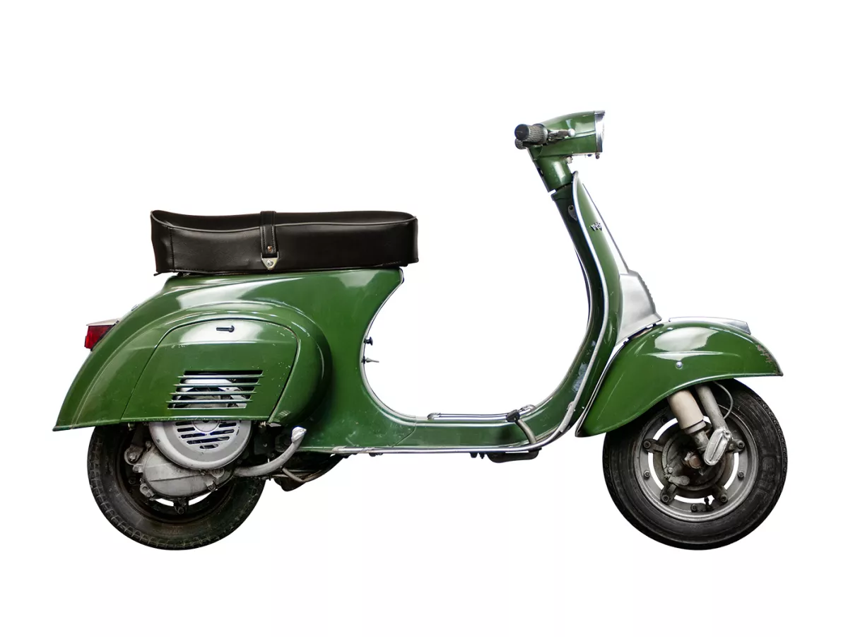 Banqueta -DIEFFE- Vespa V50, PV125, ET3 - sin cerradura