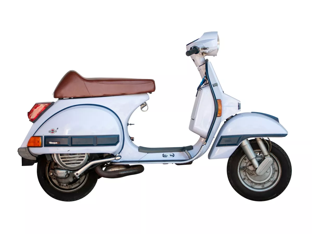 Kursi bangku -ANCELLOTTI- Vespa PX - Coklat