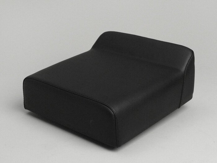 Cojín de asiento con fijación al respaldo -SELLERIA TREZZI- Vespa Wideframe VM, VN, VL, VB, VU - negro