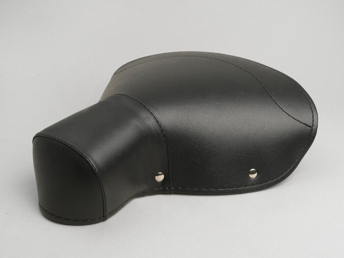 Zadelhoes - Zadelhoes -(24.5cm afstand tussen gaten) -PIAGGIO- Vespa 125 VNA1T, VNA2T, VNB1 tot VNB6, Vespa 150 VB1T, VBA1T, VBB1, VBB2 - Donkerblauw