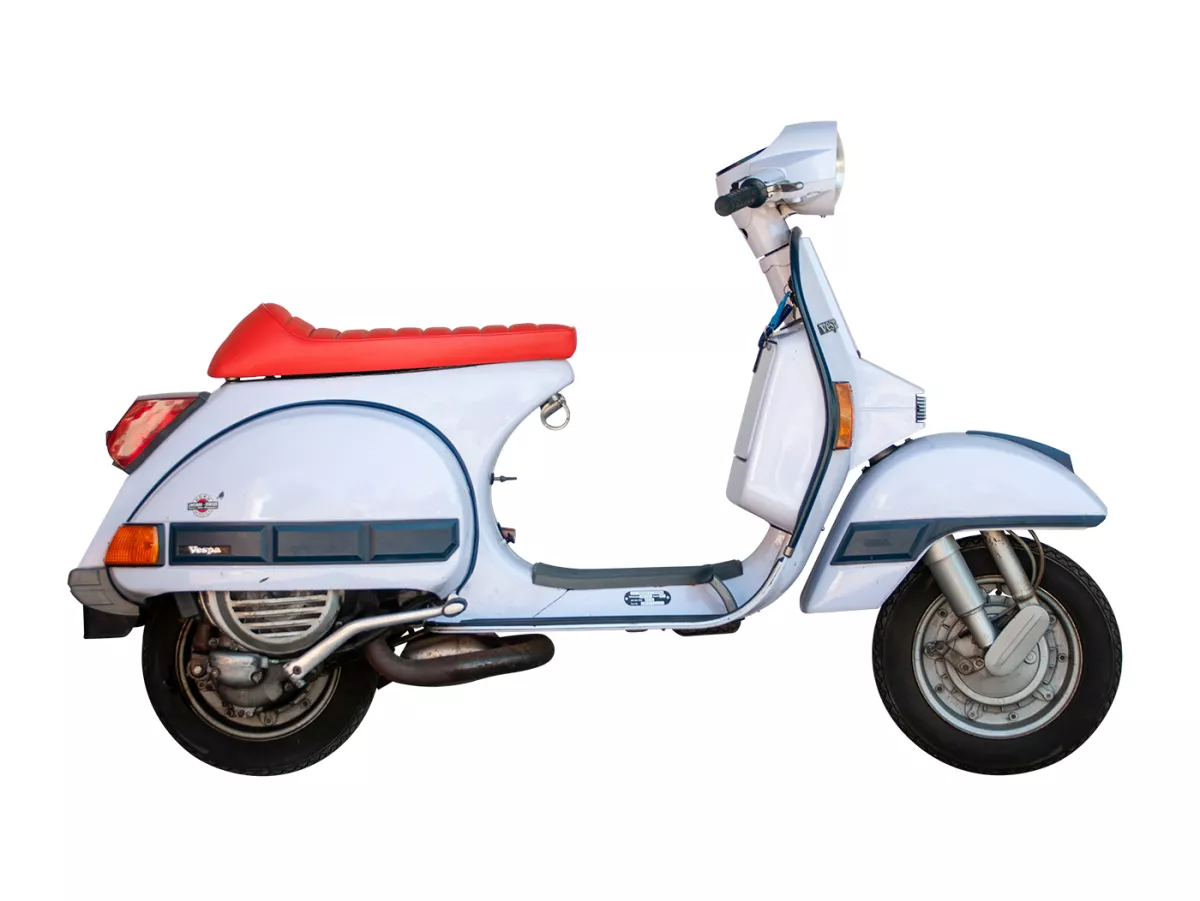 Selle -FASTBACK 2.0- Vespa PX - rouge