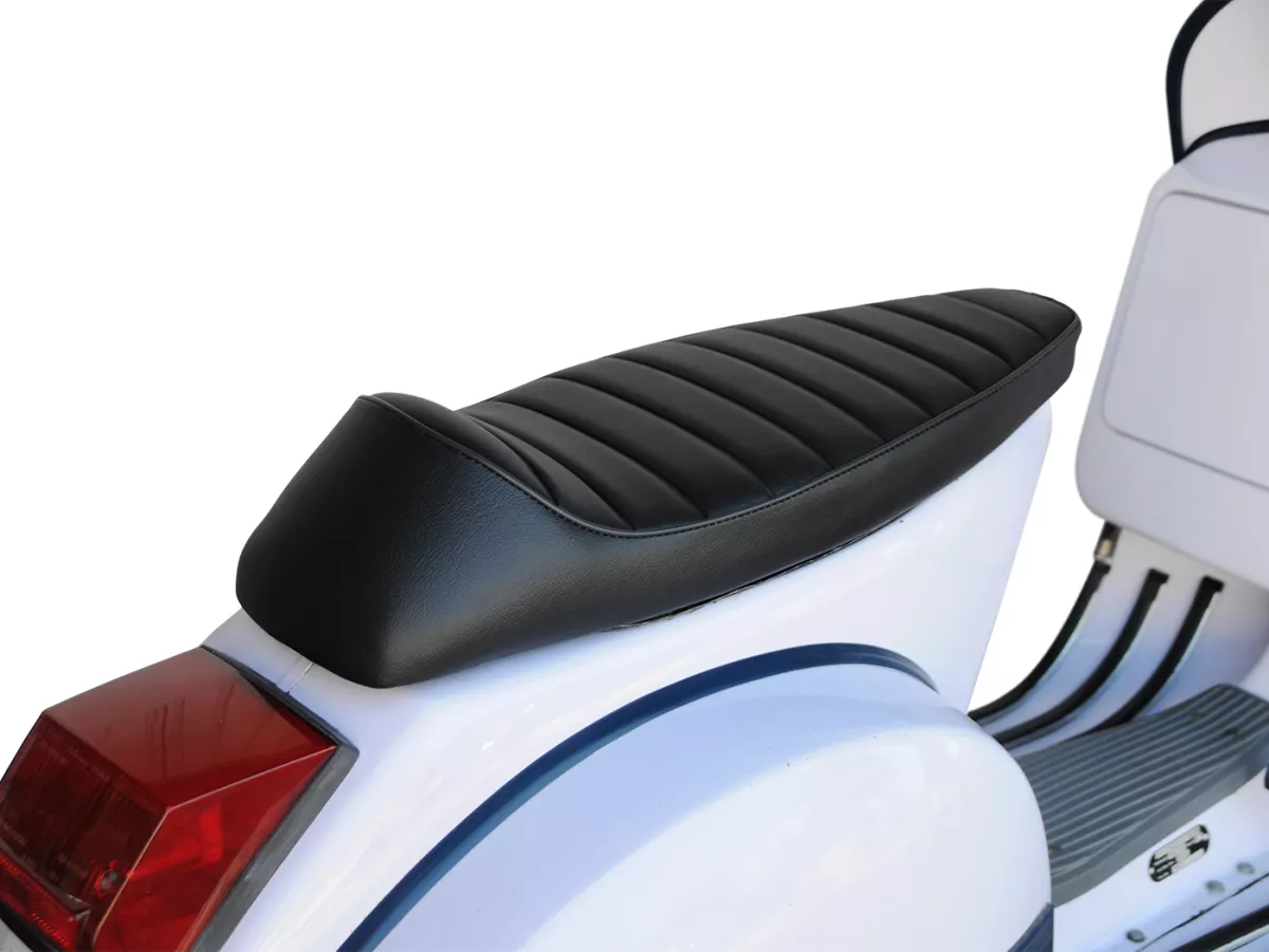 Sits -FASTBACK 2.0- Vespa PX - Svart