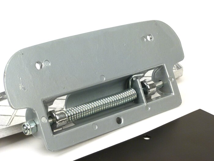 Voetplaat voor zijklep -FA ITALIA- zijzitje - Vespa Smallframe, Largeframe, Wideframe - rood