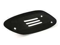 Coperchio scarico -PIAGGIO- nero opaco - Vespa GTS Super HPE 300 (ZAPMA360), Vespa GTV HPE 300 (ZAPMA3602, ZAPMA362, ZAPMD3102)