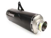 Pot d’échappement -AKRAPOVIC slip on inox Black Edition 2020- Vespa GTS125 (2009-2016), GTS250 (2005-2013), GTS300 (2008-) - GTS125 (ZAPM455), GTS/GTV 250 (ZAPM451), GTS/GTV 300 (ZAPM454), GTS 300 HPE (ZAPMA3600), GTS 300 Supertech (ZAPMA3600), GTS300 HPE