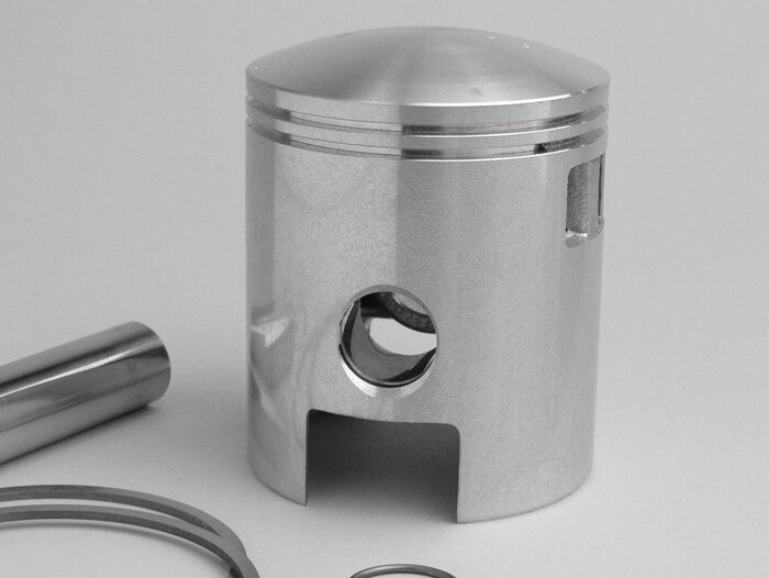 Piston -DR 133 cast iron - Vespa PV125, ET3, PK80 S, PK125 S, PK125 ETS, PK125 XL, PK125 XL2/FL2 - 57.4mm
