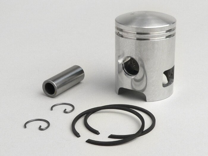 Piston -DR- Vespa V50, PK50 S, PK50 XL, PK50 XL2 - 38.4mm (standard) - avec fenêtre