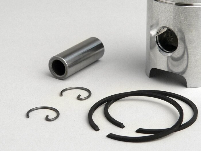 Piston -DR- Vespa V50, PK50 S, PK50 XL, PK50 XL2 - 38.4mm (standard) - avec fenêtre
