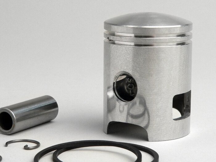 Piston -DR- Vespa V50, PK50 S, PK50 XL, PK50 XL2 - 38.4mm (standard) - avec fenêtre