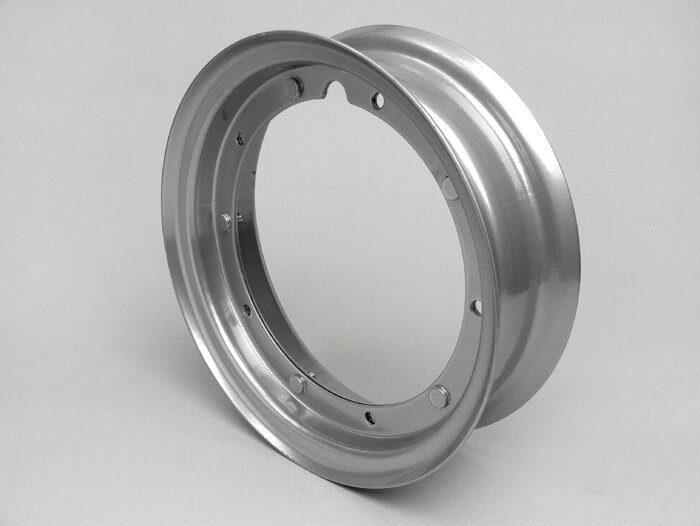 Wiel -OEM KWALITEIT, 2.50-10 inch, staal- Vespa (Type Cosa / SKR) - Grijs
