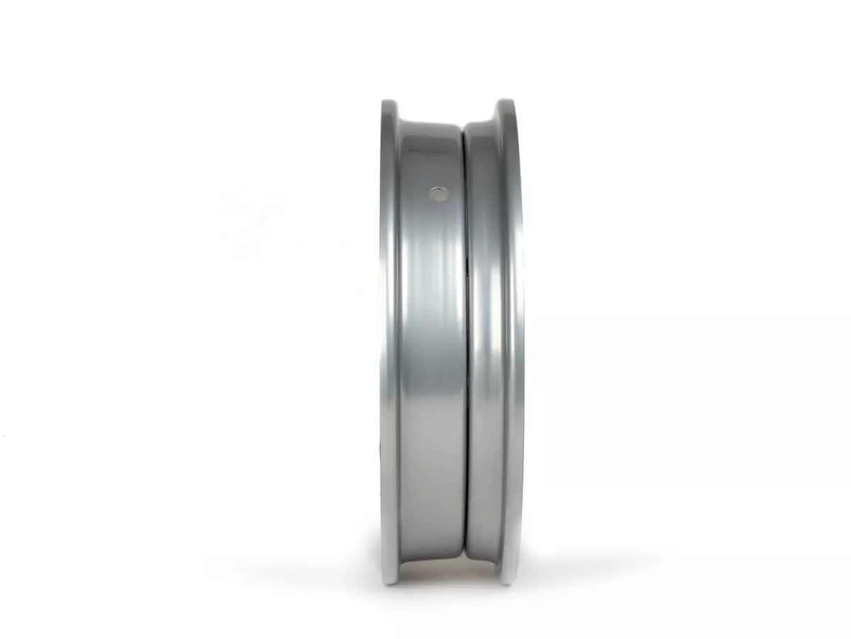 Velg -BGM ORIGINAL 2.10-10 inch staal V2.0 - Vespa (Type PX) - Vespa Smallframe V50, 50N, Special, PV, ET3, PK50-125 (S/XL/XL2), Largeframe PX, T5, Sprint, Rally, GT/GTR, LML Star, Deluxe - Grijs
