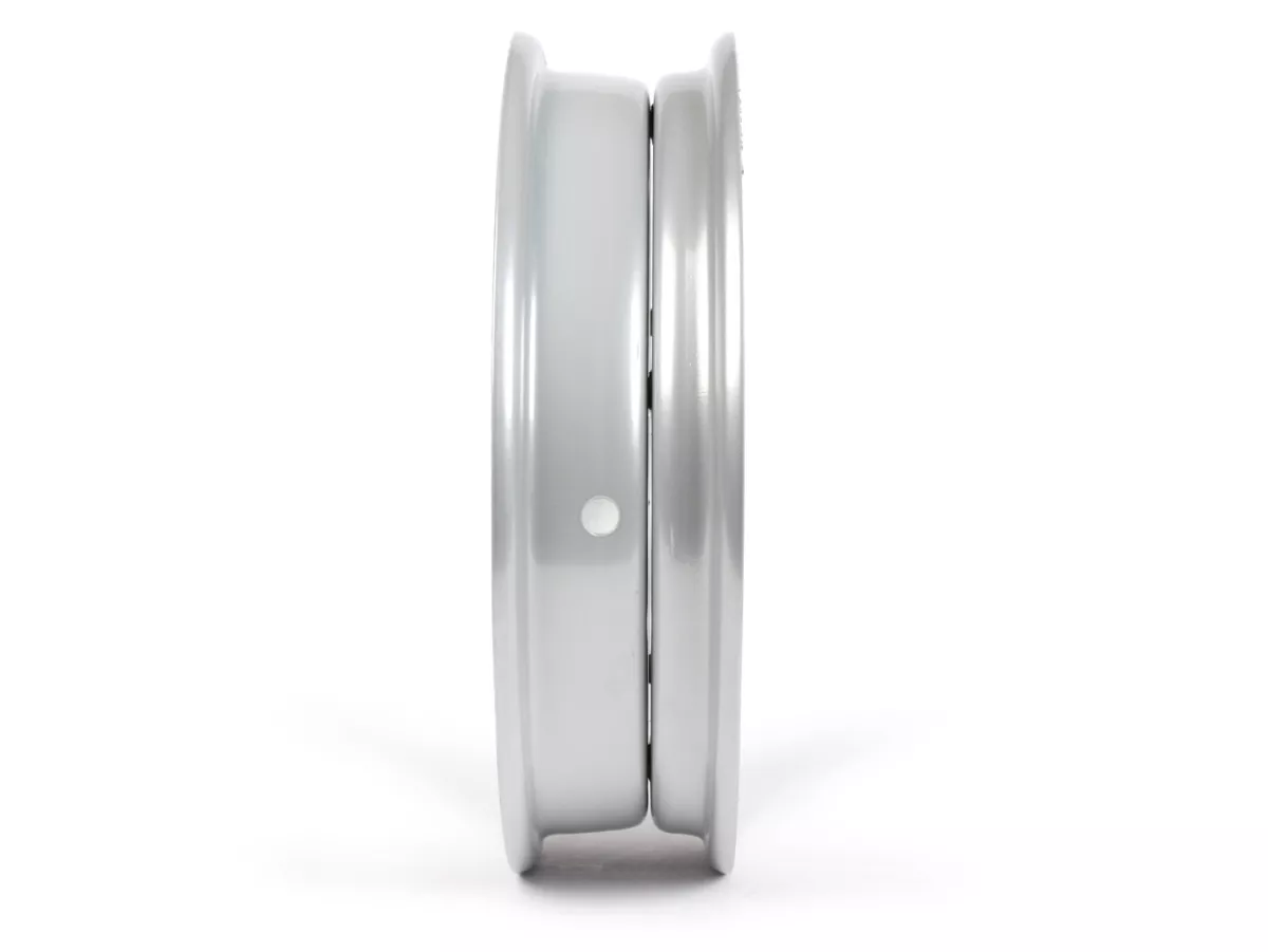 Wheel rim -PIAGGIO 2.10-10 inch, steel - Vespa (type PX) - Vespa Smallframe V50, 50N, Special, PV, ET3, PK50-125 (S/XL/XL2), Largeframe PX, T5, Sprint, Rally, GT/GTR, LML Star, Deluxe - grey