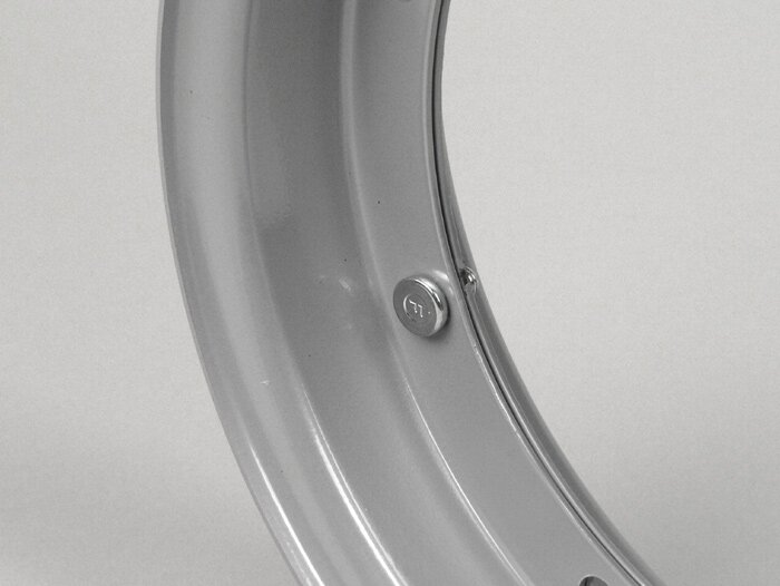 Wiel -VIGANO 2,25-10 inch staal - Vespa GS160 / GS4 (VSB1T), SS180 (VSC1T) - Grijs