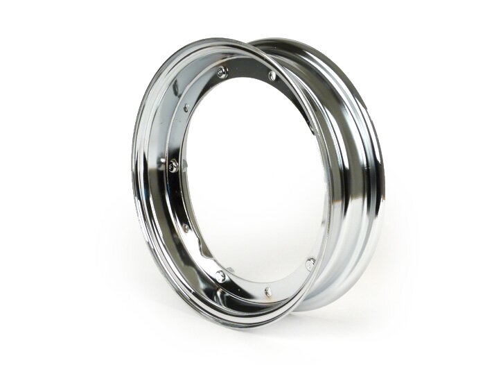 Wiel -FA ITALIA 2,25-10 inch staal - Vespa GS160 / GS4 (VSB1T), SS180 (VSC1T) - Chroom
